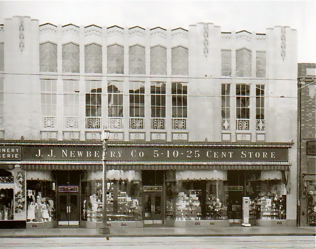 J. J. Newberry 5–10–25 Cent Store, Hollywood Boulevard, 1928