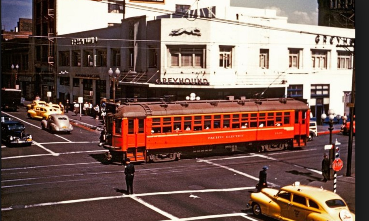 Greyhound Depot, downtown Los Angeles