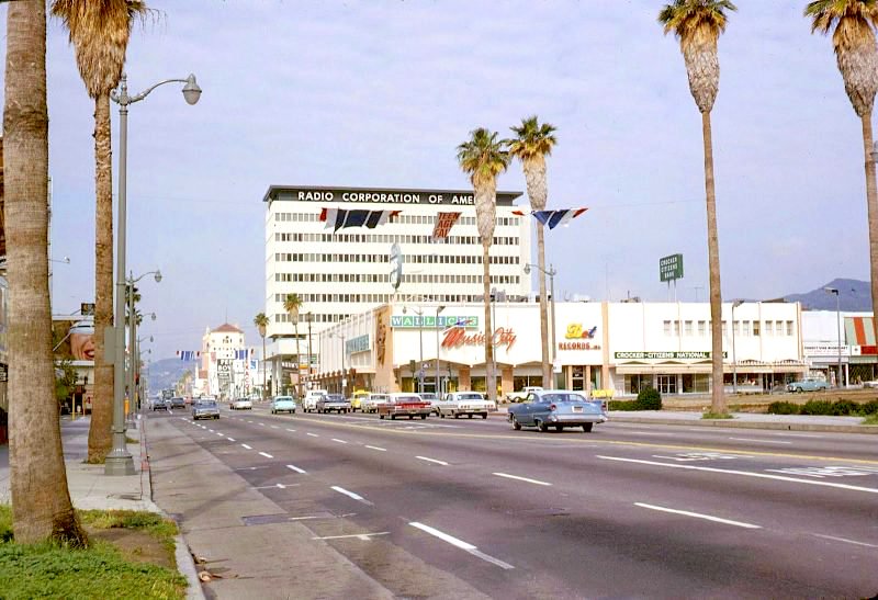 A Collection Of Photos Of The NBC Radio And Television Studios On The ...